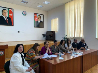 “İnsan Hüquqları Aylığı” çərçivəsində Səbail rayonunda məişət zorakılığına qarşı maarifləndirici tədbir keçirilmişdir