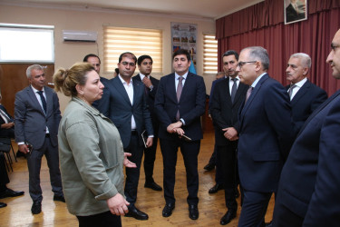 Rayon İcra Hakimiyyətinin başçısı Bayıl yaşayış massivində sakinlərlə səyyar qəbul keçirmişdir