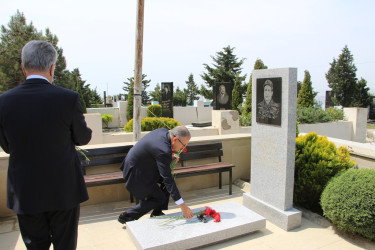 Vətən müharibəsi şəhidlərinin məzarları ziyarət olundu
