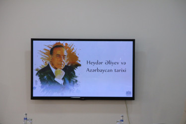 Səbail rayonunda “Heydər Əliyev və Azərbaycan tarixi” mövzusunda elmi-praktik konfrans üçün elan edilmiş referat-yazı müsabiqəsinin yekun mərhələsi keçirilmişdir