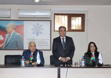 Xocalı soyqırımı günü ilə əlaqədar YAP Səbail rayon təşkilatı tərəfindən tədbir keçirilmişdir