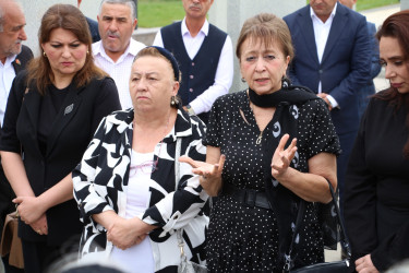 Şəhid mayor İlkin Əhədzadənin ildönümü münasibətilə Hərbi Memorial Məzarlıqdakı məzarı ziyarət olunub