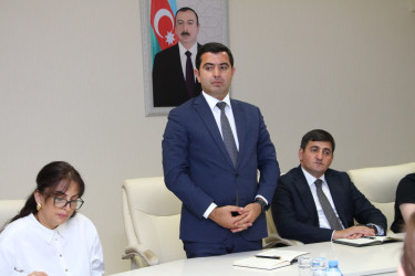 Rayon İcra Hakimiyyəti başçısının sədrliyi ilə müşavirə keçirilmişdir