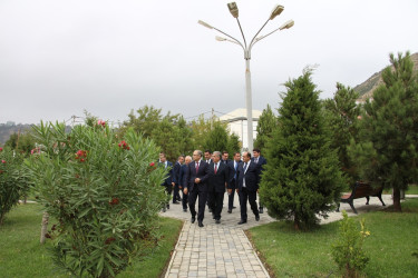Rayon İcra Hakimiyyətinin başçısı Gülbala Əliyev küçəsinə baxış keçirmişdir