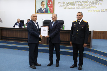 Səbaildə Azərbaycan Polisinin yaranmasının 108-ci ildönümünə həsr olunmuş tədbir keçirilib