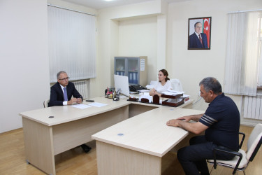 Səbail Rayon İcra Hakimiyyətində keçirilən vətəndaş qəbulları