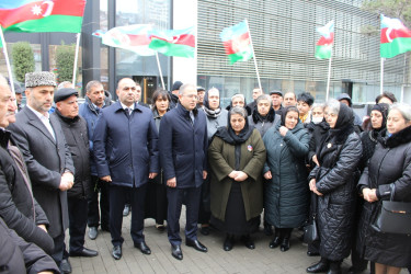 Vətən müharibəsi şəhidi Əli Nağıyevin doğum günü ilə əlaqədar ailə üzvləri ziyarət olunub