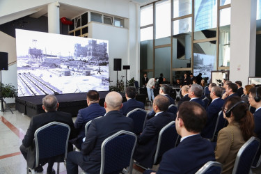 Ulu Öndərin 100 illik yubileyi ilə əlaqədar Bakı Limanında “Heydər Əliyev irsi: Bakı Limanının inkişaf dövrü” adlı tədbir keçirilmişdir