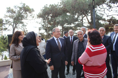 Bayıl yaşayış massivi, İbrahim Məmmədov küçəsində yerləşən park yenidənqurmadan sonra sakinlərin istifadəsinə verildi