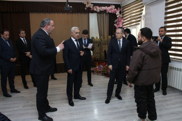 Rayon İcra Hakimiyyətinin başçısı sakinlərlə səyyar görüş keçirmişdir