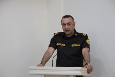 Səbail rayonunda “Su hövzələrində insanların təhlükəsizliyinin təmin edilməsi” mövzusunda müşavirə keçirilib