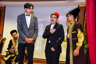 Səbail rayonunda Üzeyir Hacıbəylinin anadan olmasının 140 illiyi qeyd olunub