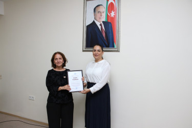 Səbaildə 5 oktyabr - Beynəlxalq Müəllimlər Günü qeyd olundu