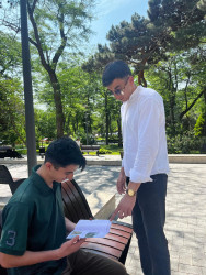 Səbail rayonunda “İnsan Hüquqları Aylığı” çərçivəsində maarifləndirici bukletlər paylanılıb