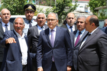 Rayon İcra Hakimiyyətinin başçısı tərəfindən vətəndaş müraciəti ilə əlaqədar məsələyə yerində baxış keçirilmişdir