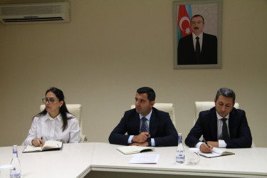 Rayon İcra Hakimiyyəti başçısının sədrliyi ilə müşavirə keçirilmişdir