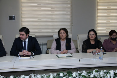 Yeni Azərbaycan Partiyası Səbail rayon təşkilatının yaranmasının 33 illiyi münasibətilə tədbir keçirilib