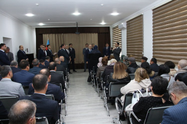 Rayon İcra Hakimiyyətinin başçısı sakinlərlə səyyar görüş keçirmişdir