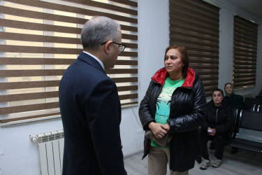 Rayon İcra Hakimiyyətinin başçısı sakinlərlə səyyar görüş keçirmişdir