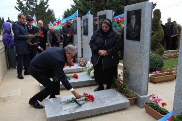 Səbail rayonunda 27 sentyabr – Anım Gününün beşinci ildönümü ilə əlaqədar şəhidlərin məzarları ziyarət olundu