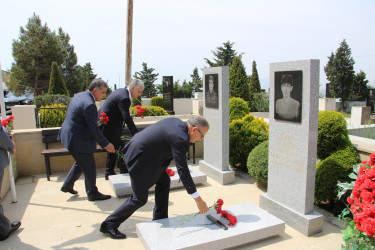 Vətən müharibəsi şəhidlərinin məzarları ziyarət olundu
