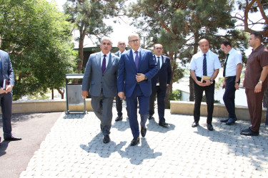 Rayon İcra Hakimiyyətinin başçısı tərəfindən “Mənzərə” parkına baxış keçirilib