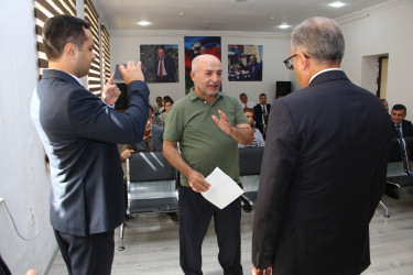 Rayon İcra Hakimiyyətinin başçısı sakinlərlə səyyar görüş keçirmişdir