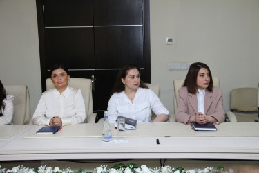 Yeni Azərbaycan Partiyası Səbail rayon təşkilatının yaranmasının 33 illiyi münasibətilə tədbir keçirilib