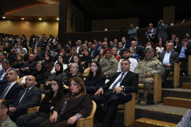 Səbail rayonunda Yeni Azərbaycan Partiyasının yaranmasının 33-cü il dönümü münasibətilə tədbir keçirilmişdir