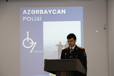 Səbaildə 2 İyul - Azərbaycan Polisi Gününə həsr olunmuş tədbir keçirilib