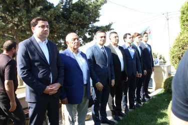 Səbail rayonunda Anım Günü ilə əlaqədar şəhidlərin məzarları ziyarət olundu