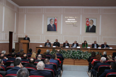 Səbail Rayon İcra Hakimiyyəti başçısının 2025-ci ilin yekunlarına həsr olunmuş hesabat yığıncağı keçirilmişdir