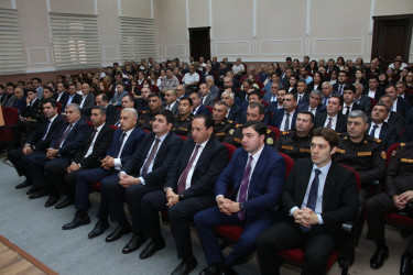 Səbail Rayon İcra Hakimiyyətində mülki müdafiə sahəsində kompleks yoxlamaların yekunlarına dair müşavirə keçirilmişdir