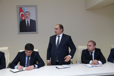 Rayon İcra Hakimiyyəti başçısının sədrliyi ilə müşavirə keçirildi