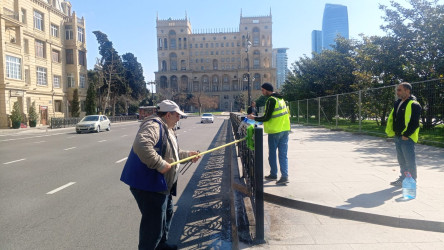 Səbail rayon ərazisində növbəti iməcilik işləri həyata keçirilmişdir