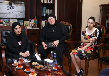 Səbail Rayon İcra Hakimiyyətində şəhid ailələri ilə görüş keçirilib