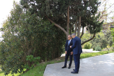 Rayon İcra Hakimiyyətinin başçısı tərəfindən “Səbail” parkına baxış keçirilib