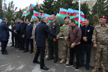 Səbail rayonunda 27 sentyabr – Anım Gününün beşinci ildönümü ilə əlaqədar şəhidlərin məzarları ziyarət olundu