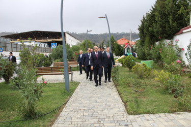 Rayon İcra Hakimiyyətinin başçısı Gülbala Əliyev küçəsinə baxış keçirmişdir