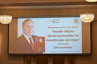 Səbaildə “Heydər Əliyev: dövlət suverenliyi və konstitusiya quruluşu” mövzusunda elmi konfrans keçirilib