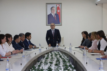 20 Sentyabr – Dövlət Suverenliyi Günü münasibətilə Səbail Rayon İcra Hakimiyyətində tədbir keçirilib