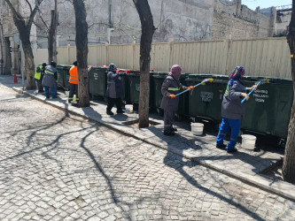 Səbail rayon ərazisində növbəti iməcilik işləri həyata keçirilmişdir