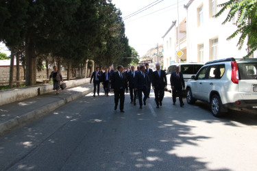 Rayon İcra Hakimiyyətinin başçısı 20-ci sahə yaşayış massivində sakinlərin müraciətlərini dinləmiş və əraziyə baxış keçirmişdir