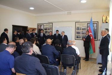 Rayon İcra Hakimiyyətinin başçısı Badamdar qəsəbəsində sakinlərlə səyyar görüş keçirmişdir
