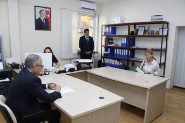 Səbail Rayon İcra Hakimiyyətində keçirilən vətəndaş qəbulları