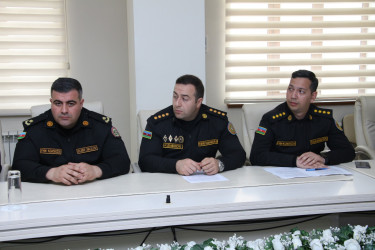 Səbail rayonunda “Su hövzələrində insanların təhlükəsizliyinin təmin edilməsi” mövzusunda müşavirə keçirilmişdir