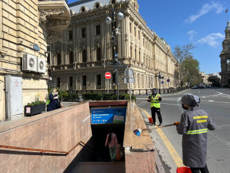 Səbail rayon ərazisində növbəti iməcilik işləri həyata keçirilmişdir