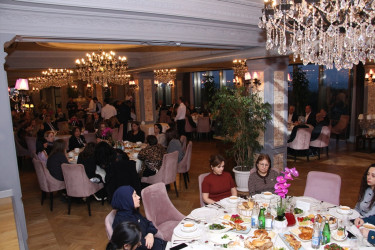 Səbail rayonunda iftar süfrəsi təşkil olunub