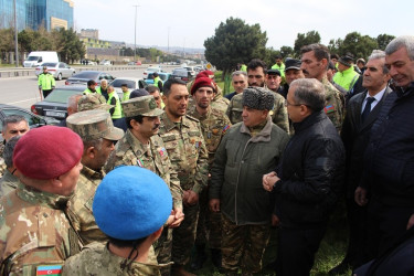 Səbail rayonunda “Heydər Əliyev ili” çərçivəsində ağacəkmə aksiyası keçirilib