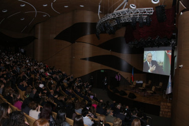 Səbail rayonunda Yeni Azərbaycan Partiyasının yaranmasının 33-cü il dönümü münasibətilə tədbir keçirilmişdir